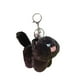 thumbnail image 5 of Llavero de peluche de gato, muñeco de animal, adorno colgante, juguete de peluche de dibujos animados suave, llavero de animal de peluche de gato para niños y niñas Negro, 5 of 8