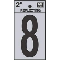 HY-KO PROD RV-25/8 2" BLK Refl Number 8