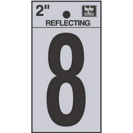 HY-KO PROD RV-25/8 2" BLK Refl Number 8