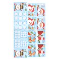 thumbnail image 4 of Etiqueta decorativa NikouMX 2 juegos de pegatinas navideñas para ventana muñeco de nieve, 4 of 8