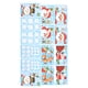 thumbnail image 4 of Etiqueta Engomada Jadeshay Cristal de Ventana 2 Juegos Pegatinas Navideñas Muñeco de Nieve, 4 of 8