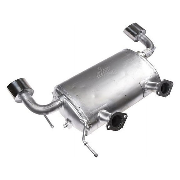 Rear Muffler - Compatible with 2010 - 2011 INFINITI EX35 3.5L V6