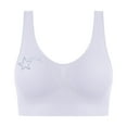 thumbnail image 2 of Wiyuqeen High Impact Sports Bras for Women Plus Size Non Padded Wirefree Workout Bras Floral Hot Drilling Yoga Gym Sport Bras, 2 of 6