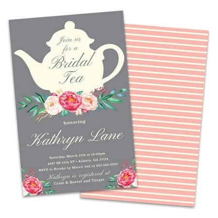 Tea With The Bride To Be Invitations 9