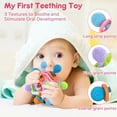 thumbnail image 2 of Baby Toys 0-6 Months Sensory Babies 6-12 Months Baby Rattle Toys 6 Months Christmas Teether Toy Shaker Grab Spin Newborn Toys Gift for 3 9 12 Month, 2 of 4