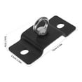 thumbnail image 2 of WHAMVOX Hammock Chair Stand Hooks Rotating Suspension Rack Steel Black 1Set for Fitness Equipment, 2 of 8