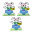 thumbnail image 1 of Adornos de madera de conejo Decoraciones de Pascua Dibujos animados Handy Instalación Scrapbooking Crafts Accesorios Kits de bricolaje para adultos JM00282 2 Sets Kearding HA030583-01, 1 of 7