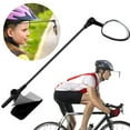 thumbnail image 1 of TOPINCN ABS Universal Adjustable Bike Bicycle Cycling Riding Mirror Helmet Rearview Rear View Glasses, Bike Rear View Glasses, 1 of 1