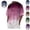 Hot Pink, variant on Mfakffe Mens Summer T Shirts Gradient Color Short Sleeve Crew Neck Soft Tee Shirts Beach Tops Lightweight Casual Tees for Daily Wear