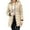 Beige, variant on Winter Jackets for Women Water Detachable Hood Coat For Warm Long Sleeve Winter Outerwear Reversible Thermal Jacket With Pockets Winter Coats for Women