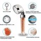 thumbnail image 2 of Shower Head, 7 LED Colors Change, Bathroom Spa LED Shower Head - High Pressure Water Saving - High Filtration with Three Levels Negative Ionic Prevent, 2 of 5