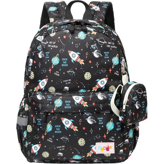 Mygreen Women's Backpack Cute Women's Backpack with Coin Bag, Purple Haired Mermaid, Purple