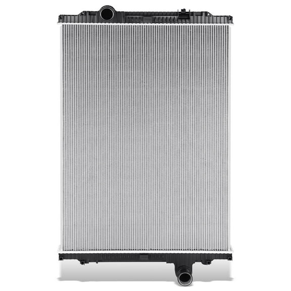 DNA Motoring OE Style 2-Row Aluminum Core Downflow Radiator for 09-13 Kenworth T660 T370 T400