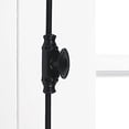 thumbnail image 2 of A29 Hardware 6 Feet Cast Iron Plain Style Window Cremone Bolt, Black Powder Coat Finish, 2 of 4