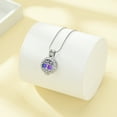 thumbnail image 3 of Round with Tree of Life Cremation Jewelry for Ashes Holder Urn Necklace Lockets for Human Pet Ashes of Loved One Pendent for Ashes and Chain, 3 of 6