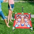 thumbnail image 4 of FONDOTIN 1Set Outdoor Bean Bag Toss Game with Sturdy Plastic Cloth Material Foldable, 4 of 6