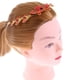 thumbnail image 5 of Accesorios para el cabello con diadema de mariposa de cristal de Gloria Tiara cristalina nupcial de la boda, 5 of 9