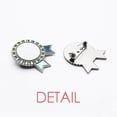 thumbnail image 3 of Center Circle Square Line Badge Brooch Pin Winner Award Medal, 3 of 3