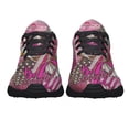 thumbnail image 5 of BreaStCancer Awareness Believe Shoes Sneakers Black Size 4, 5 of 7