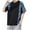 Black, variant on LUOGENLI Male T-shirts for Mens Traditional African Shirt for Men Crew Neck Cashew Flower Patterned Top T-shirts for Men Graphic Tee Summer Clothes Black XXXL