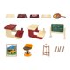 thumbnail image 5 of Juego de aula para casa de muñecas, accesorios en miniatura para el aula, miniaccesorios escolares, escritorio para el aula, 5 of 8