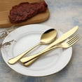 thumbnail image 4 of Portable Travel Utensils Reusable Silverware with Case for Fixing Tableware Pieces Stainless Steel Stable Flatware Set Camping Picnic Cutlery Set ( Set), 4 of 8