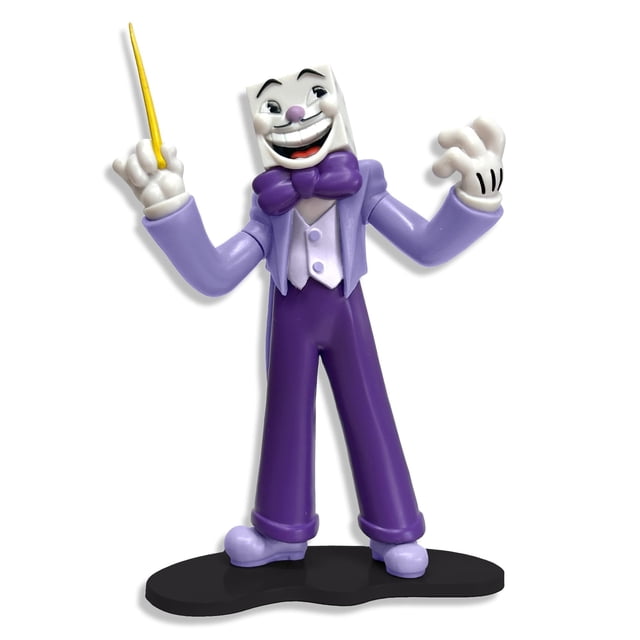 Minifigura Toynk Cuphead King Dice Create-A-Figure de 10 cm
