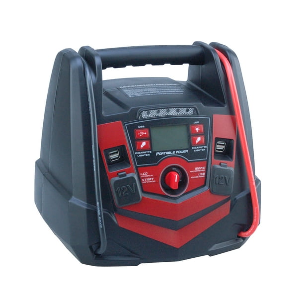 5 in 1 Portable Power Pack, Jump Starter, Air Compressor, Worklight