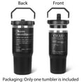 thumbnail image 3 of Chaos Coordinator Tumbler with Handle & Flip Straw Boss Gifts Laser-Engraved Travel Mug Water Bottle Gifts for Boss, Women,Men Mom,Dad,Coworker,Manager,Workers,Colleague-30 OZ(1PCS), 3 of 6