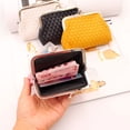 thumbnail image 3 of Soft Pu Leather Coin Purse, Compact Design, Exquisite Appearance For Women, Twist Clasp Mini Wallet With Stylish Design, Suitable For Shopping (4Pcs), 3 of 5