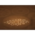 thumbnail image 1 of Ahgly Company Machine Washable Indoor Rectangle Transitional Mahogany Brown Area Rugs, 2' x 3', 1 of 7