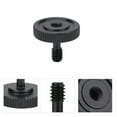thumbnail image 3 of Adaptateur à Vis en Métal Léger Noir, Adaptateur à Vis pour Flash, pour Double Support de Flash en Forme de L, 3 of 8