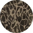 thumbnail image 1 of Ahgly Company Indoor Round Persian Brown Bohemian Area Rugs, 3' Round, 1 of 4
