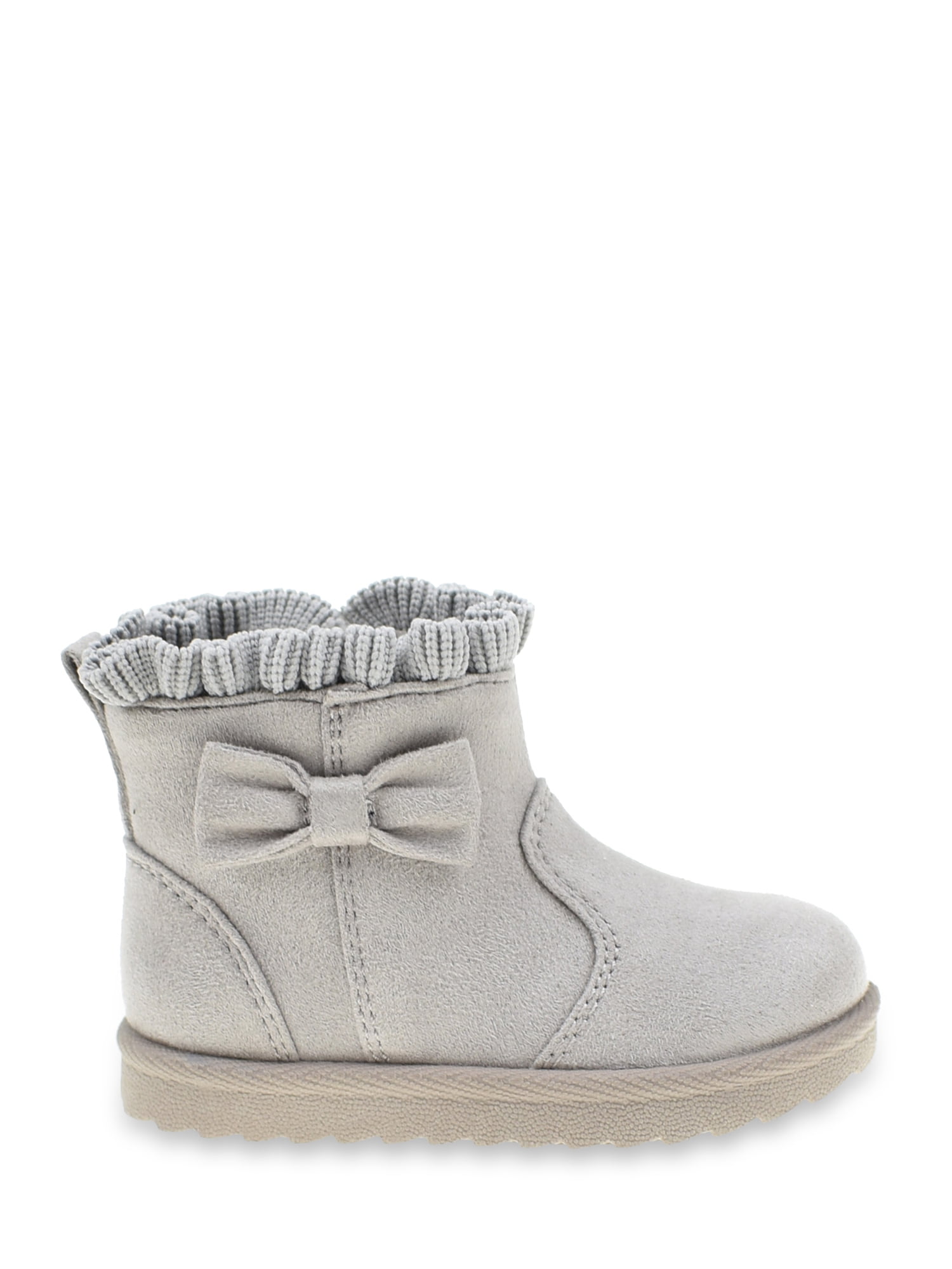 Wonder Nation Baby and Toddler Girls Faux Fur Boots