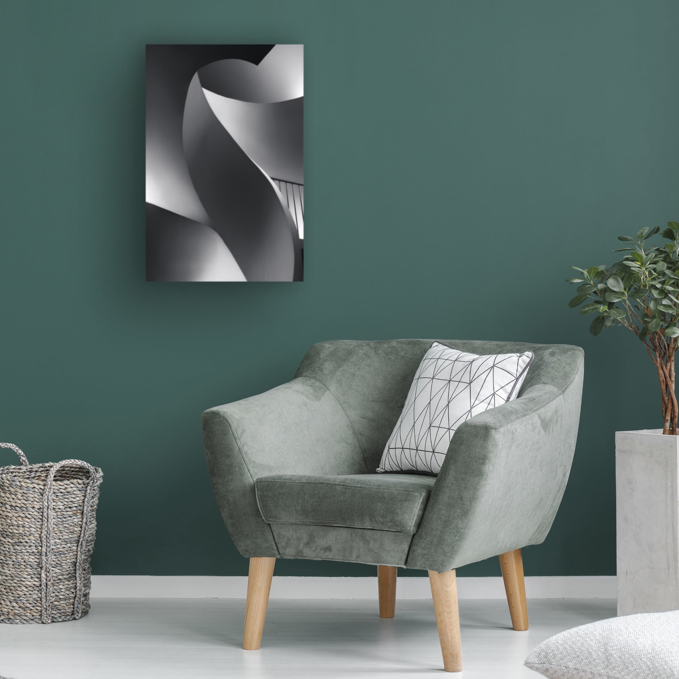 Trademark Fine Art Olavo Azevedo Stairs Canvas Wall Art
