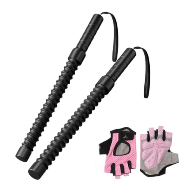 2 piezas de cuerdas de batalla sin cuerdas Equipo de fitness de acero Ropes de batalla con peso de acero Estilo C