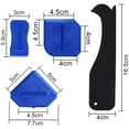 thumbnail image 3 of Outils de Finition d'Étanchéité, Kit d'Outils de Calfeutrage pour Solutions d'Étanchéité Réutilisables en Plastique de Haute Qualité, 3 of 7