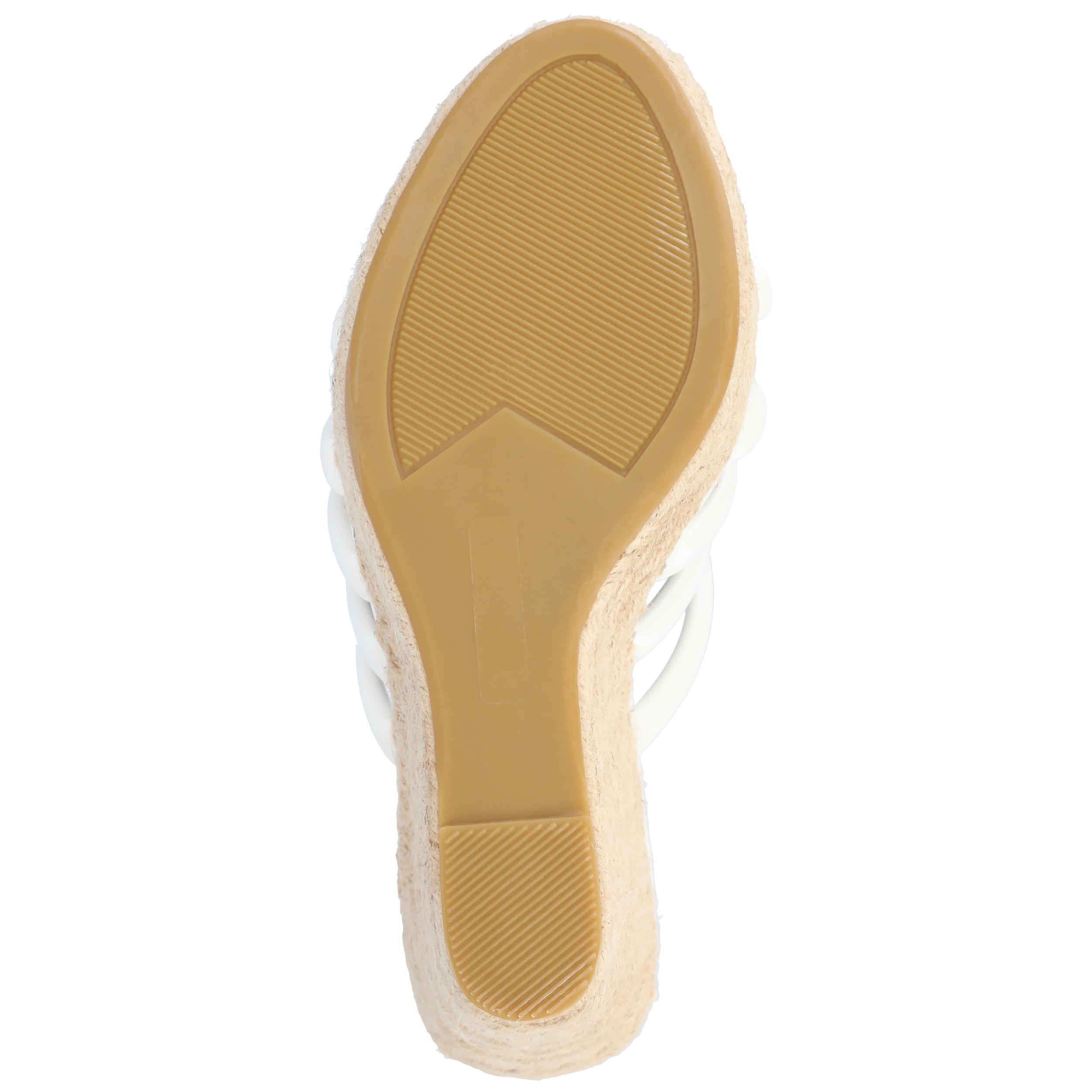 Journee Womens Cynthie Slip On Espadrille Wedge Sandals
