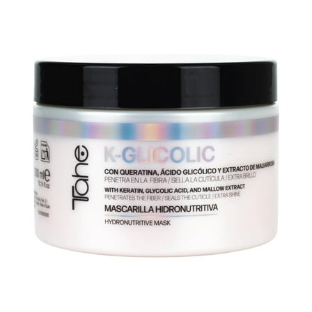 Tahe K-Glicolic Hydronourishing Hair Mask with Glycolic Acid and Keratin, 300 ml