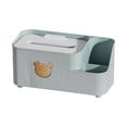 thumbnail image 3 of Porta pañuelos Organizador de mesa para el hogar Servilletero para encimeras Cajonera Verde S, 3 of 9