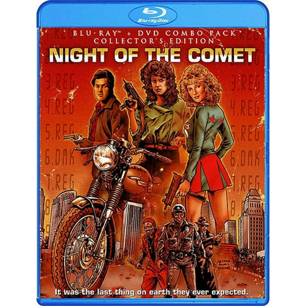 Night Of The Comet Collector S Edition Blu Ray Dvd Walmart Com