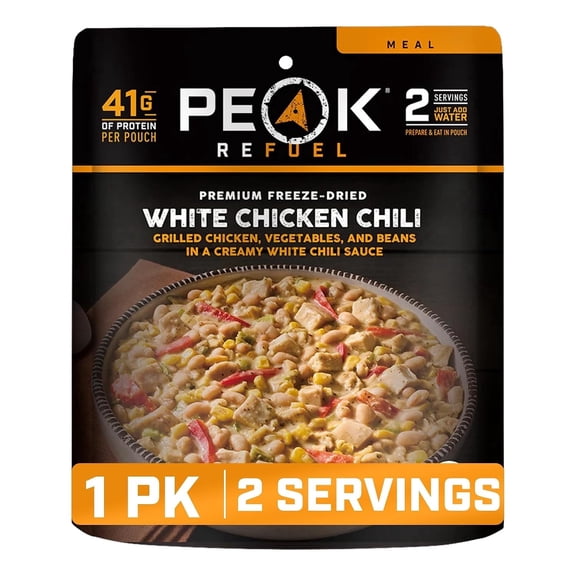 Peak Refuel White Chicken Chili High Protein 1-Pack
