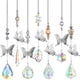 thumbnail image 1 of Mariposa Crystal Sun Catcher Colgando Sun Catcher Beads Colorful Crystal Chandelier Chandelier Hanging Wall Hanging Tree 7-pack, 1 of 2