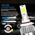 thumbnail image 5 of Combo 9005 H11 LED Headlight Bulbs For Kenworth T370 T660 T600 T270 T800 T470, 5 of 7