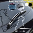 thumbnail image 2 of Funny Moving Tail Dog Car Sticker Window Wiper Decals Y8 Windshield Sticker, 2 of 7