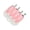 Pink, variant on 4PCS Hair Clips No Crease Metal Hair Pins Clamps Snap Barrettes for Girls Women Makeup & Hair Styling Accessories