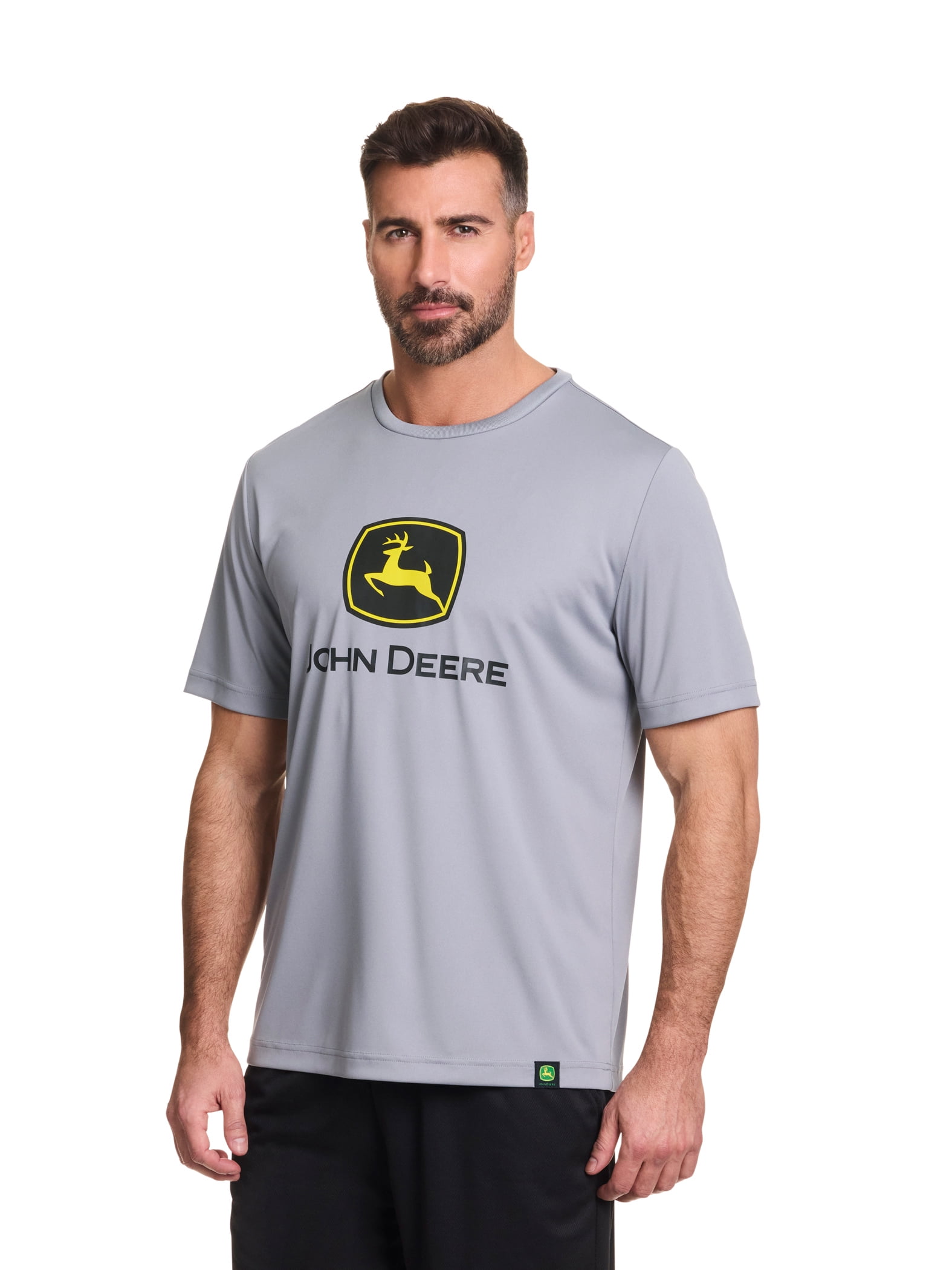 John Deere Men's Short Sleeve Performance Graphic Tee, Sizes S-5XL
