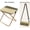 Khaki, variant on 2026 New Foldable Backpack Stool,  Portable Folding Camping Stool, Tiny Foldable Stool which can Turn Into a Satchel, Lightweight Ultralight Pocket Chair, for Fishing Hiking Hunting  (Black, Large)