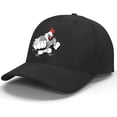 thumbnail image 2 of Baseball Cap Adjustable Dad Hat Unstructured Cotton Hat, 2 of 9