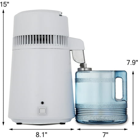 distiller vevor 1l distillation connection